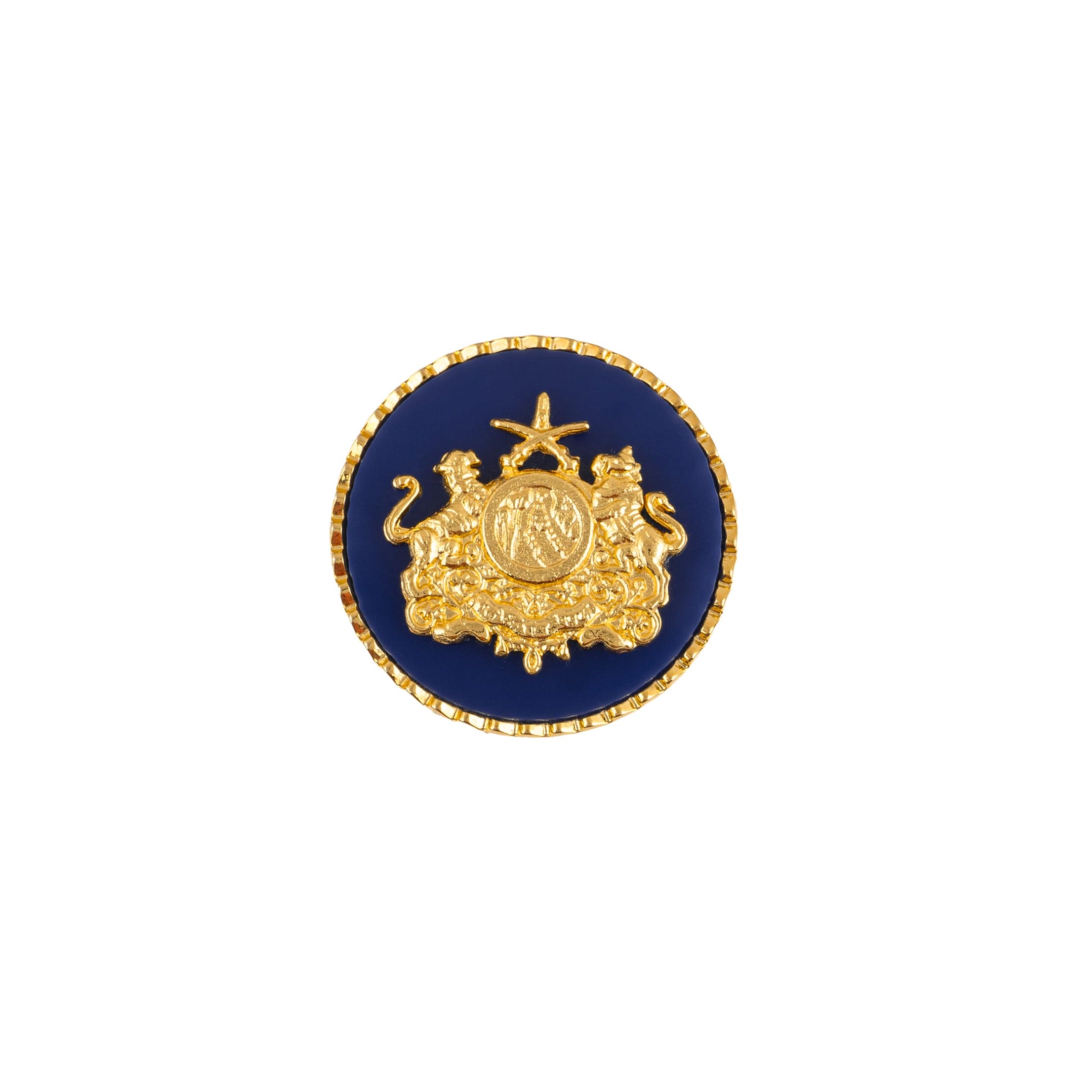 Sirohi Clan Gold Plated Blue Buttons