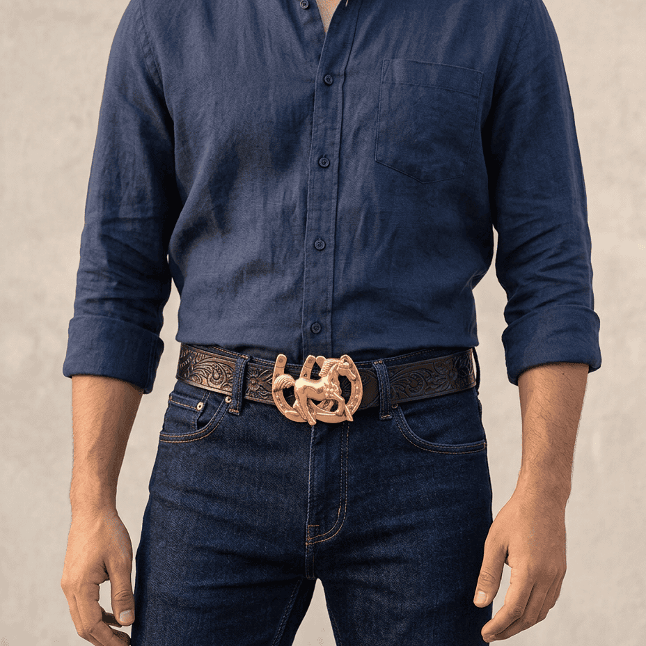 Double Horseshoe Belt