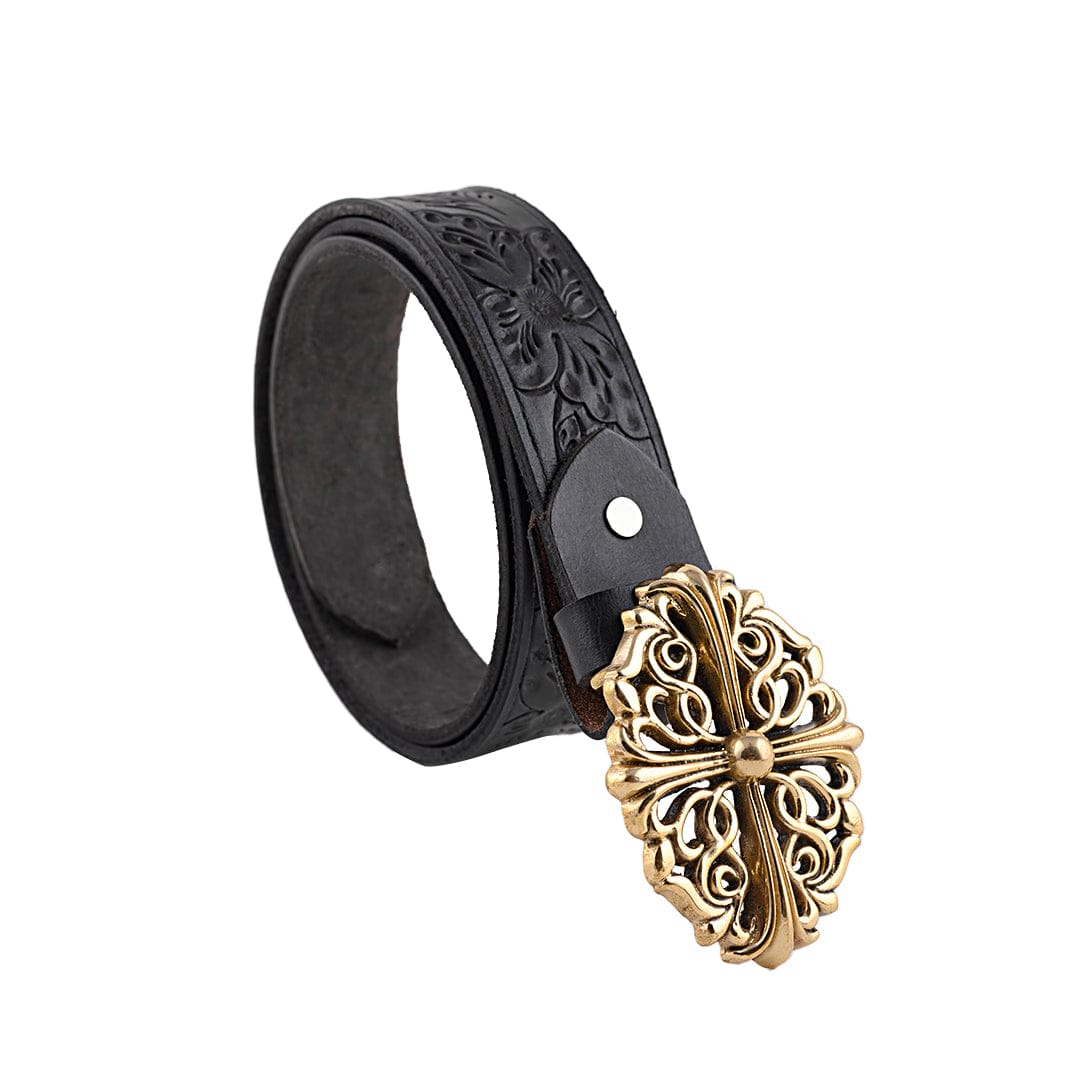 Handcrafted Floral Jali Belt - Main Image