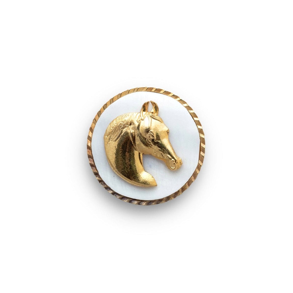 Handcrafted Stallion Head Mother of Pearl Buttons | Suit Buttons | Blazer Buttons | JRT Handicrafts