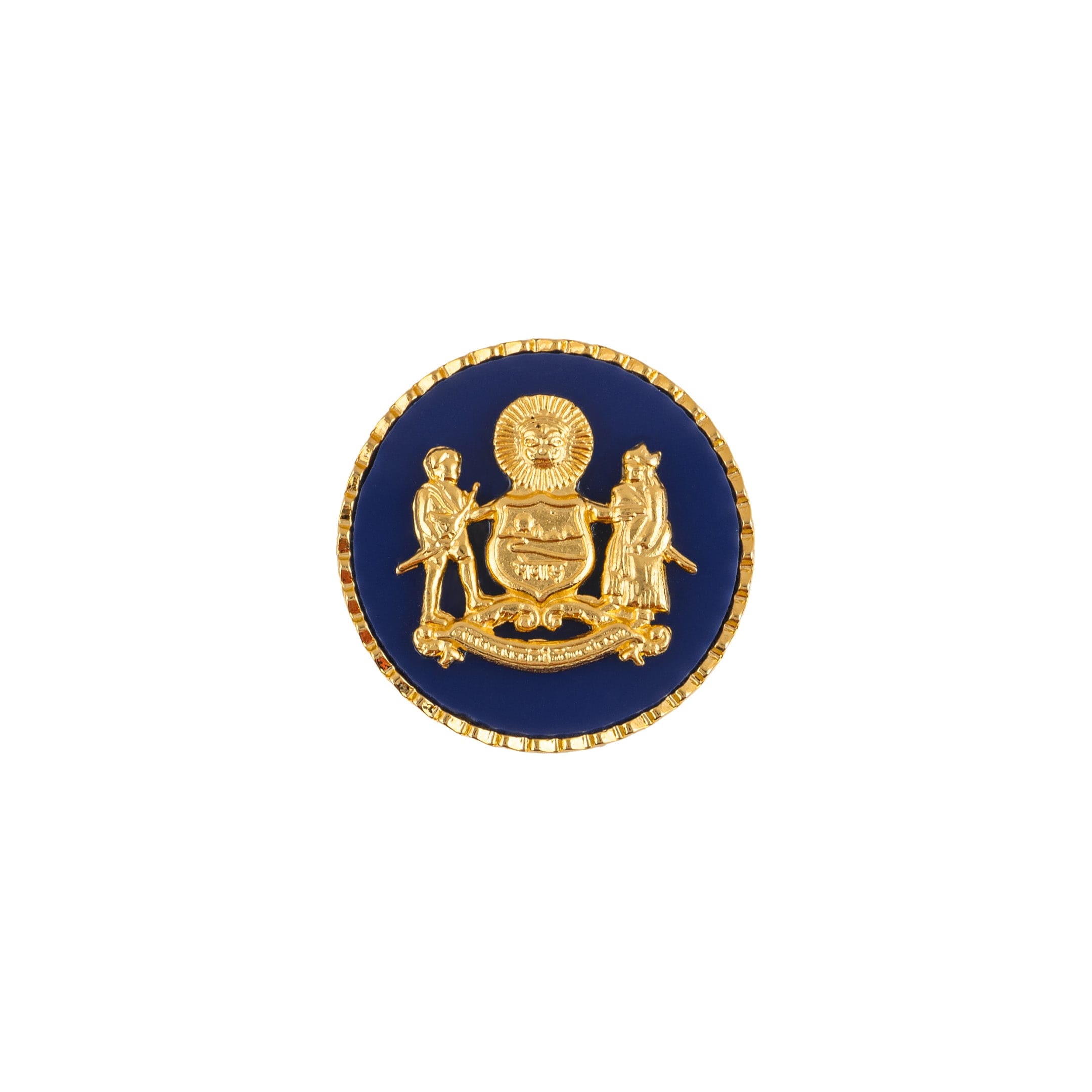 Mewar Clan Gold Plated Blue Buttons
