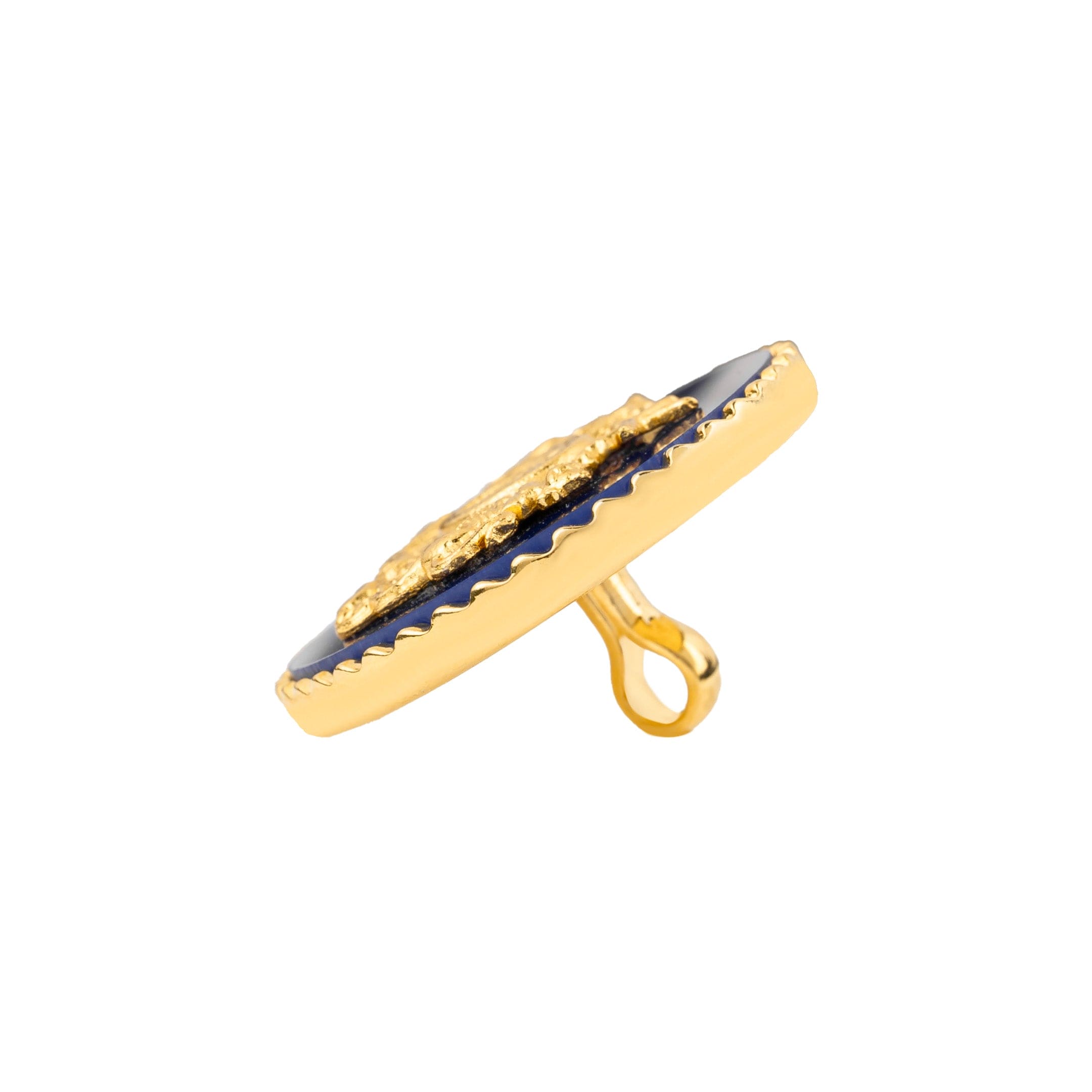 Sirohi Clan Gold Plated Blue Buttons