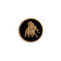 Elephant Howdah Button Set (Black)