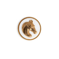 White Horse Button