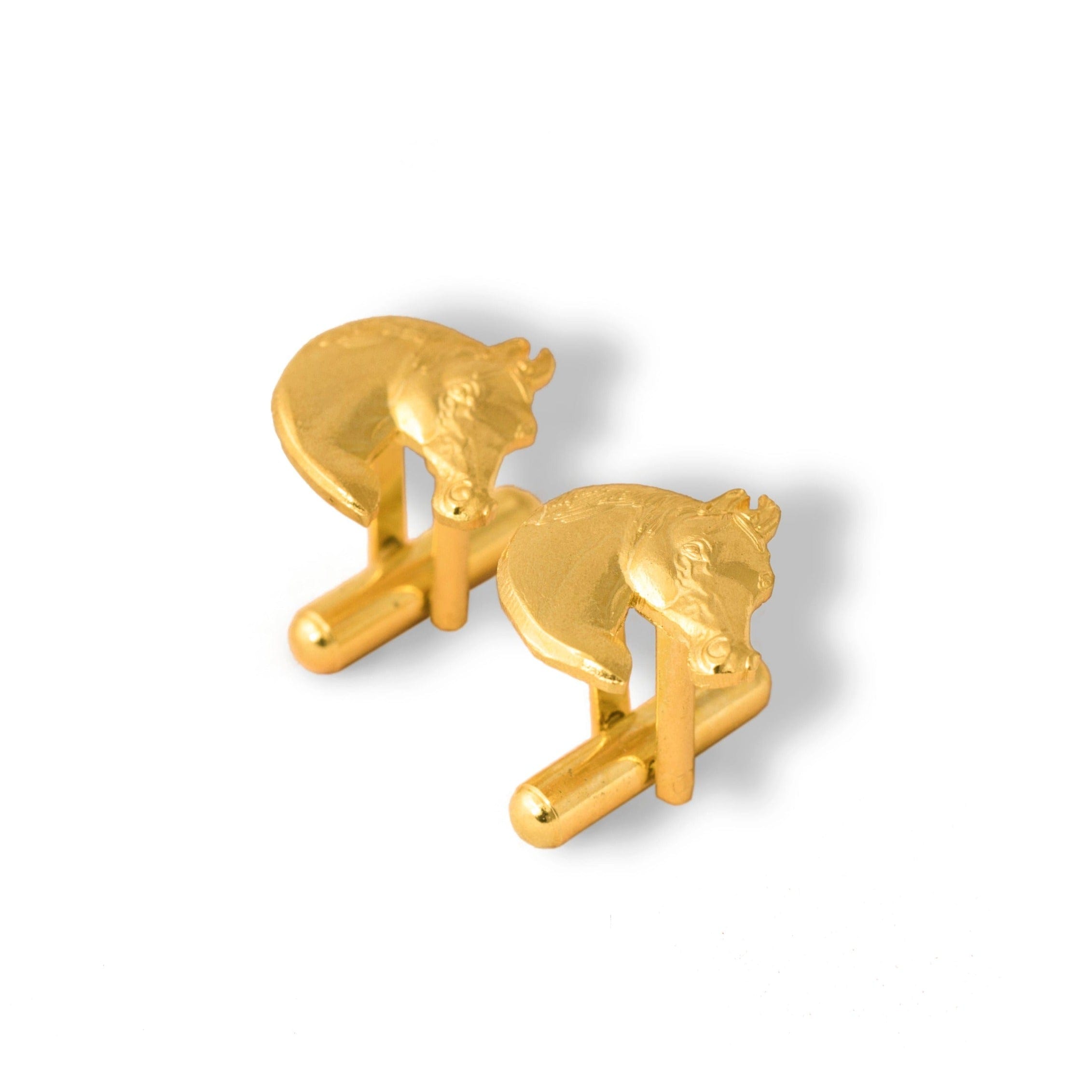 Handcrafted Stallion Head Cufflinks For Men | JRT Handicrafts