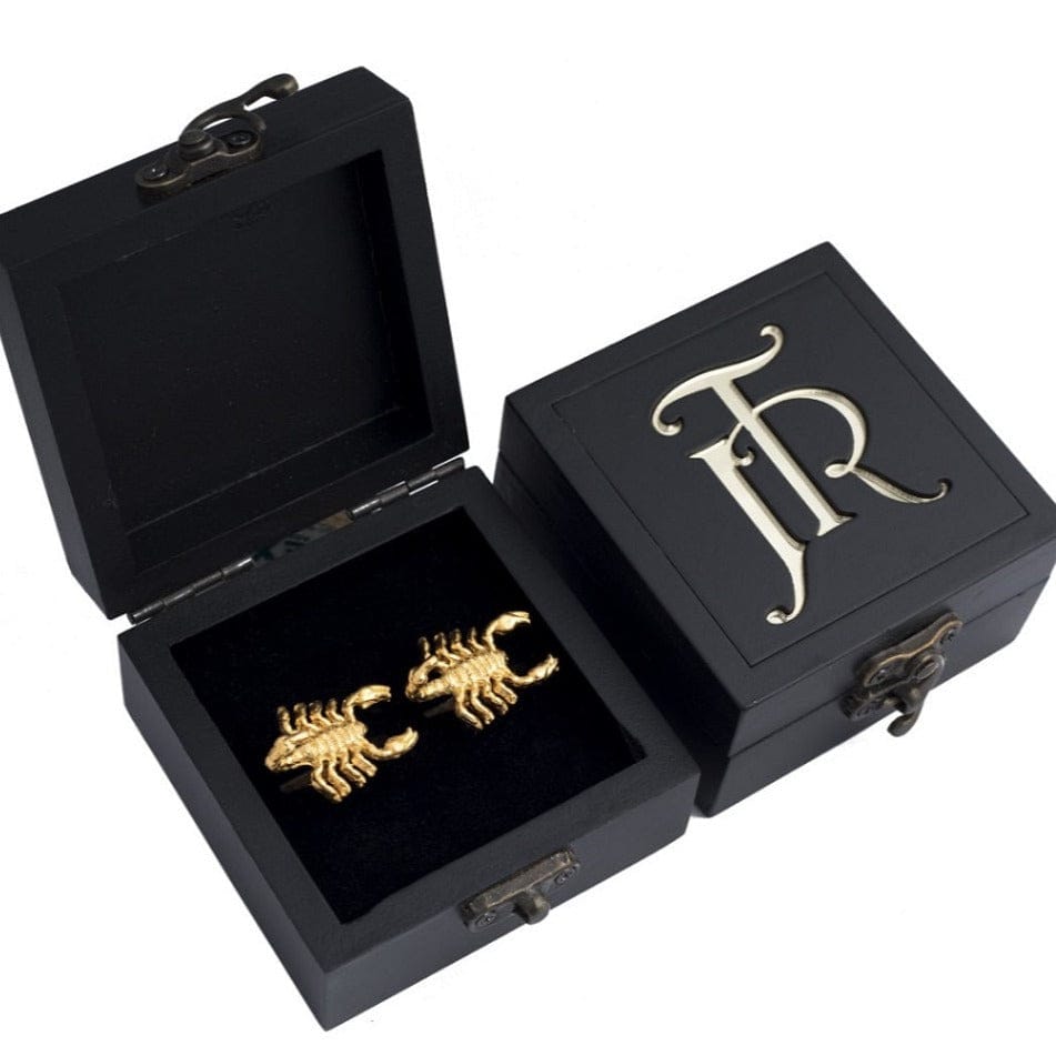 Handcrafted Scorpion Cufflinks For Men | JRT Handicrafts