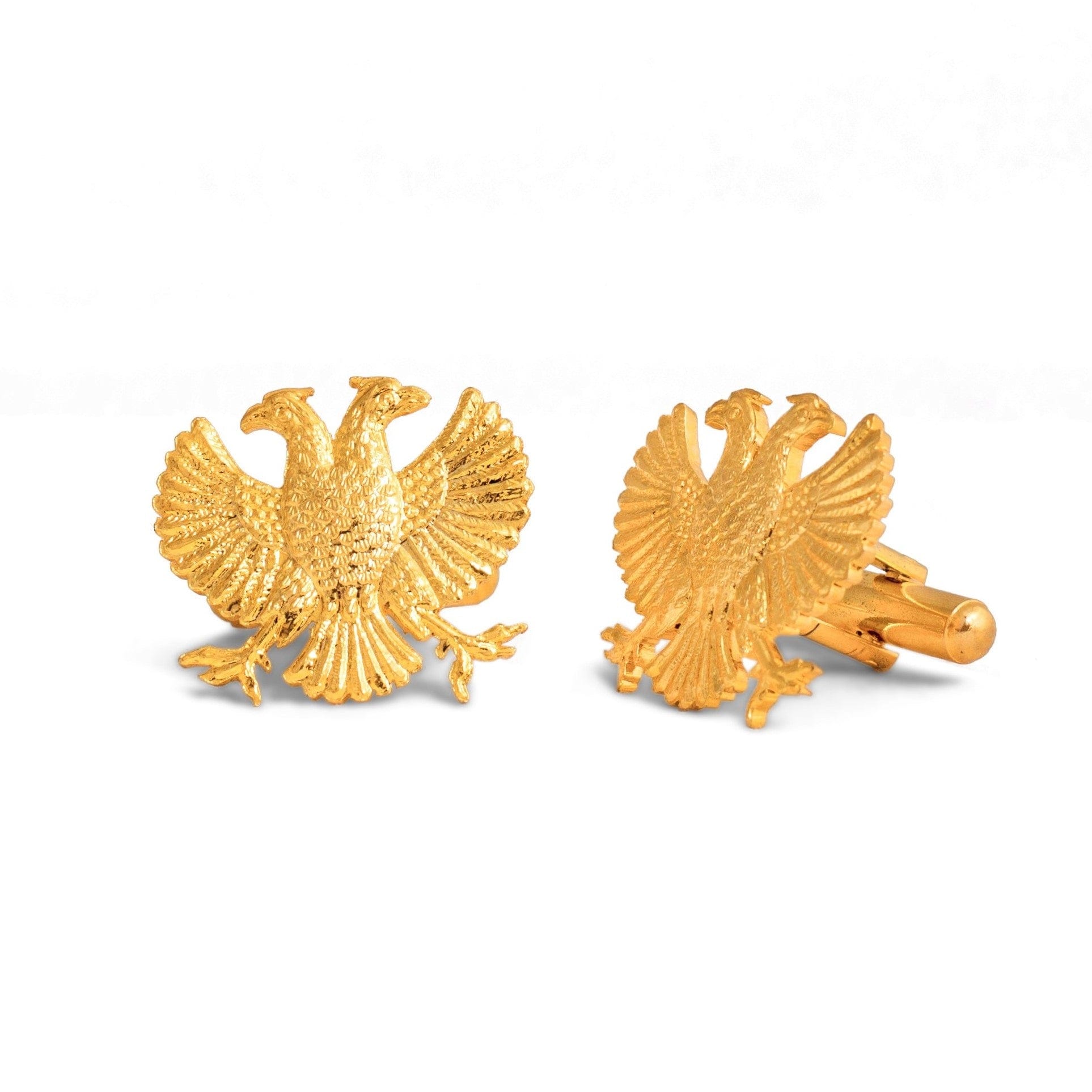 Handcrafted Bherunda Cufflinks For Men | JRT Handicrafts