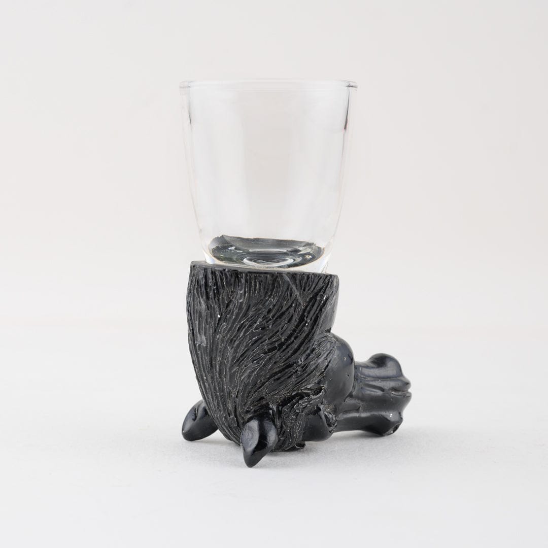 Handcrafted Black Horse Vodka Shot Glasses | barware gift set online | JRT Handicrafts