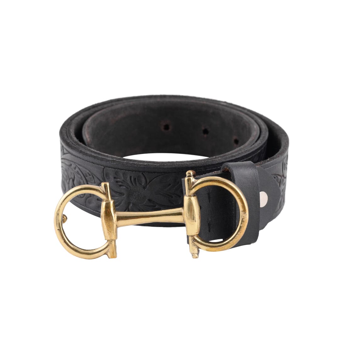 Horse Stirrups Brass Buckle Belt online | original leather belt | JRT Handicrafts