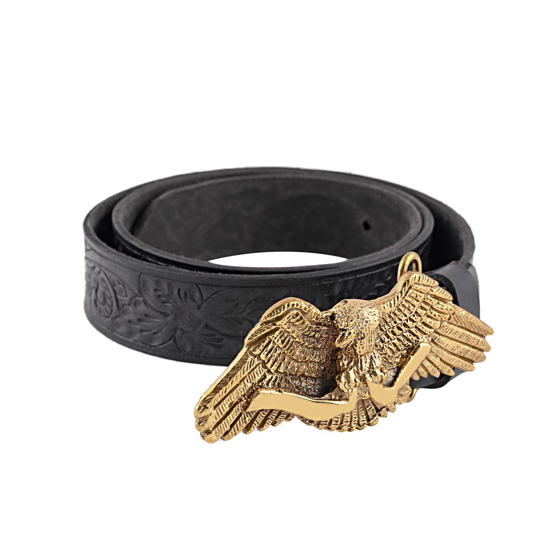 Handcrafted Bald Eagle Belt Online | luxury belts for men | JRT Handicrafts